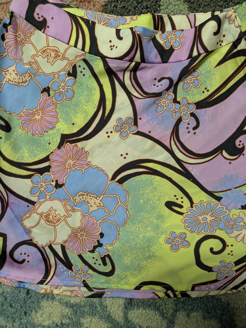 Free People Sugar And Spice Floral Skirt Size 6 - Picture 2 of 4